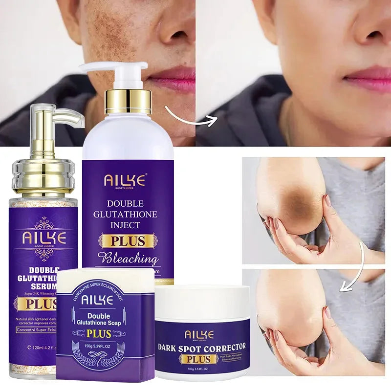 ailke double glutathione injection Anti-Black Spots Serum, Brightening Essence for an Even & Radian – Julie's Lewis Peptides will soon be alpha-lipoic Weight:10ml