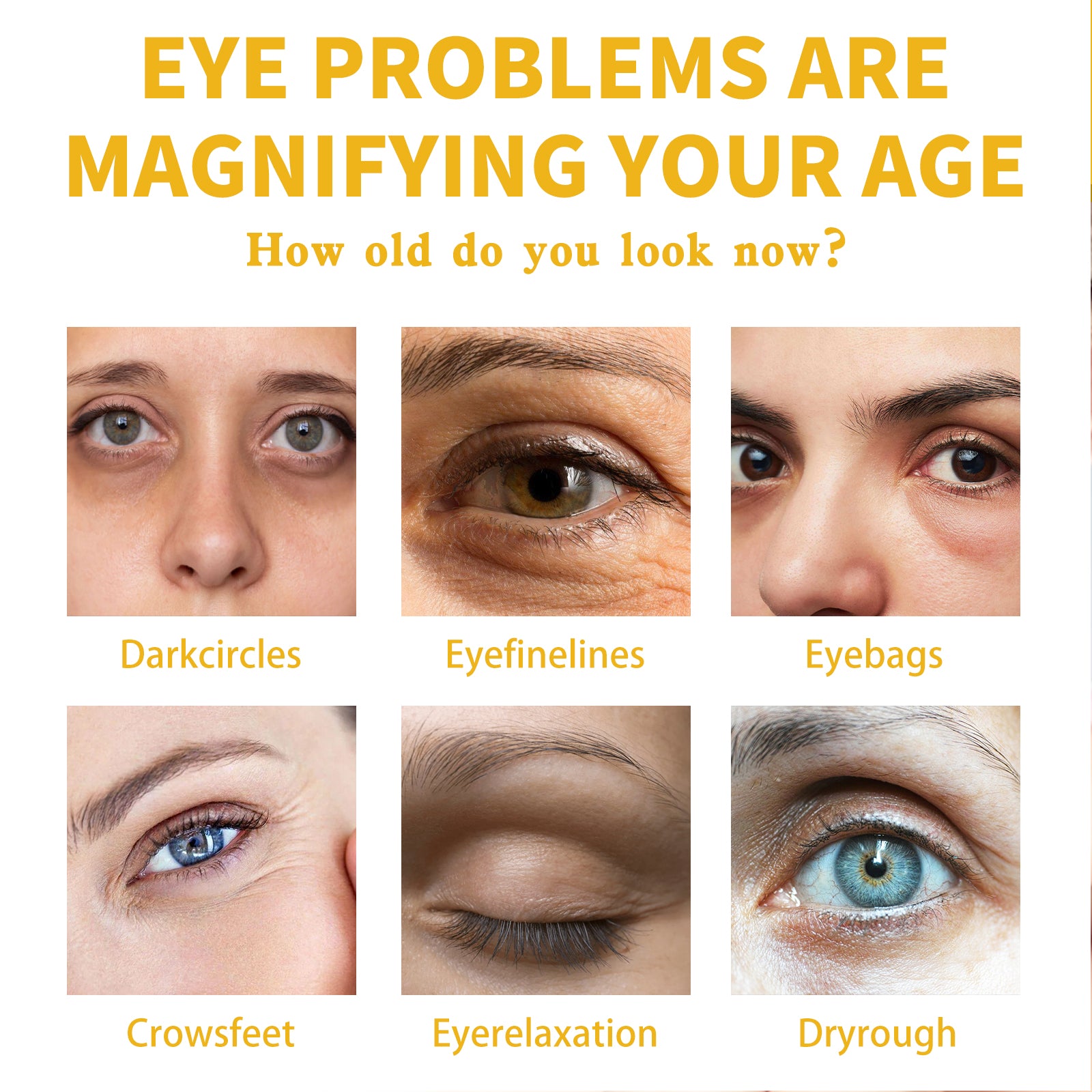 Vitamin E Eye Cream, Lightened Dark Circles Crow's Feet, Firmed And Moisturized Eye Cream