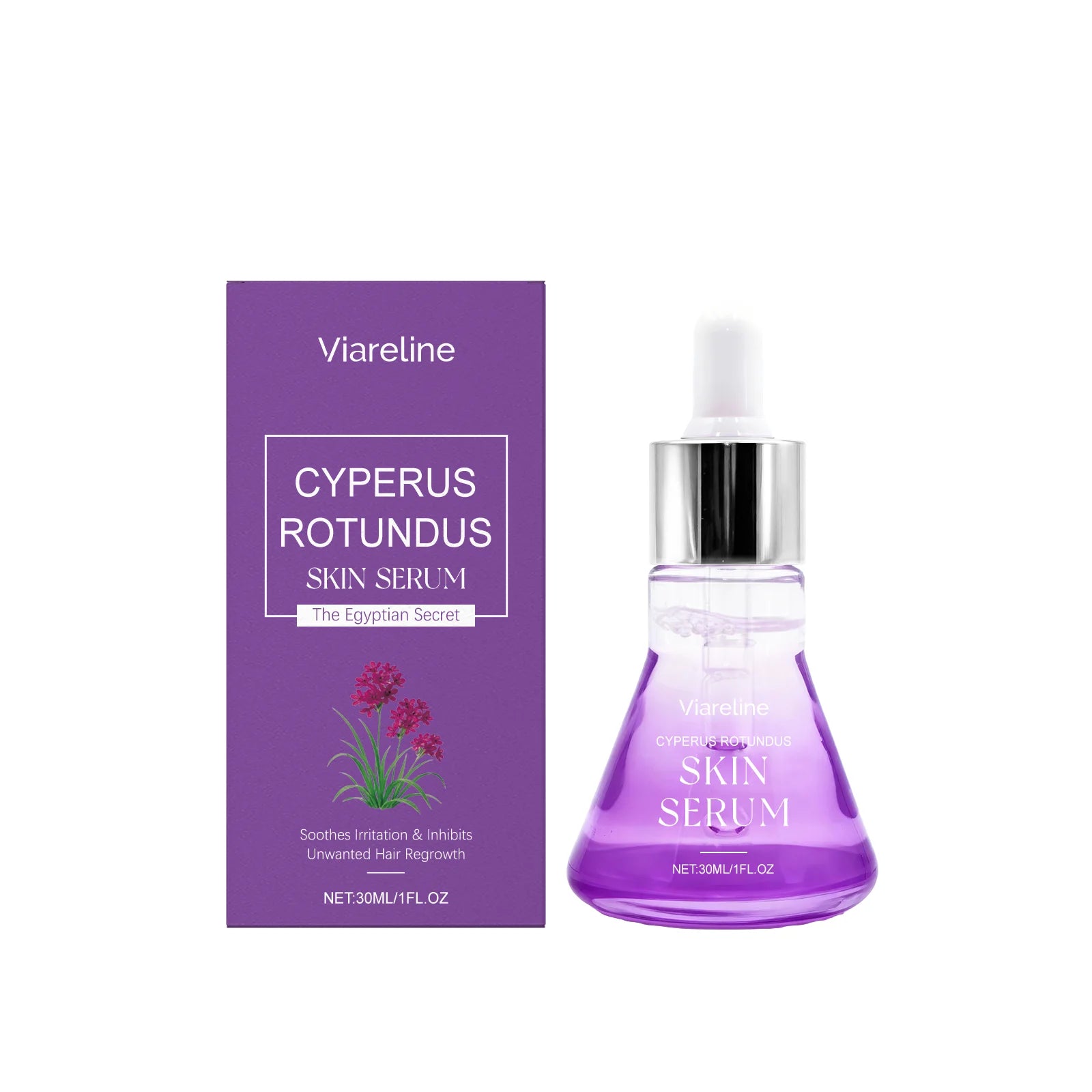 Post Hair Removal Care Serum Soothing Brightening Skin Care for Keeping It Moisturized Soft Refreshed with Hyaluronic
