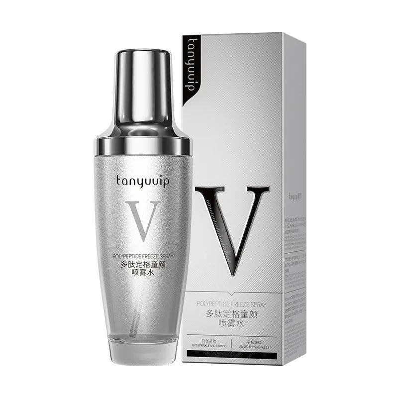 Peptide Anti-Wrinkle Moisturizing Serum Reduces Fine Lines Repairs Skin Hydrates  Brightens Anti-Aging Firming Skincare Product