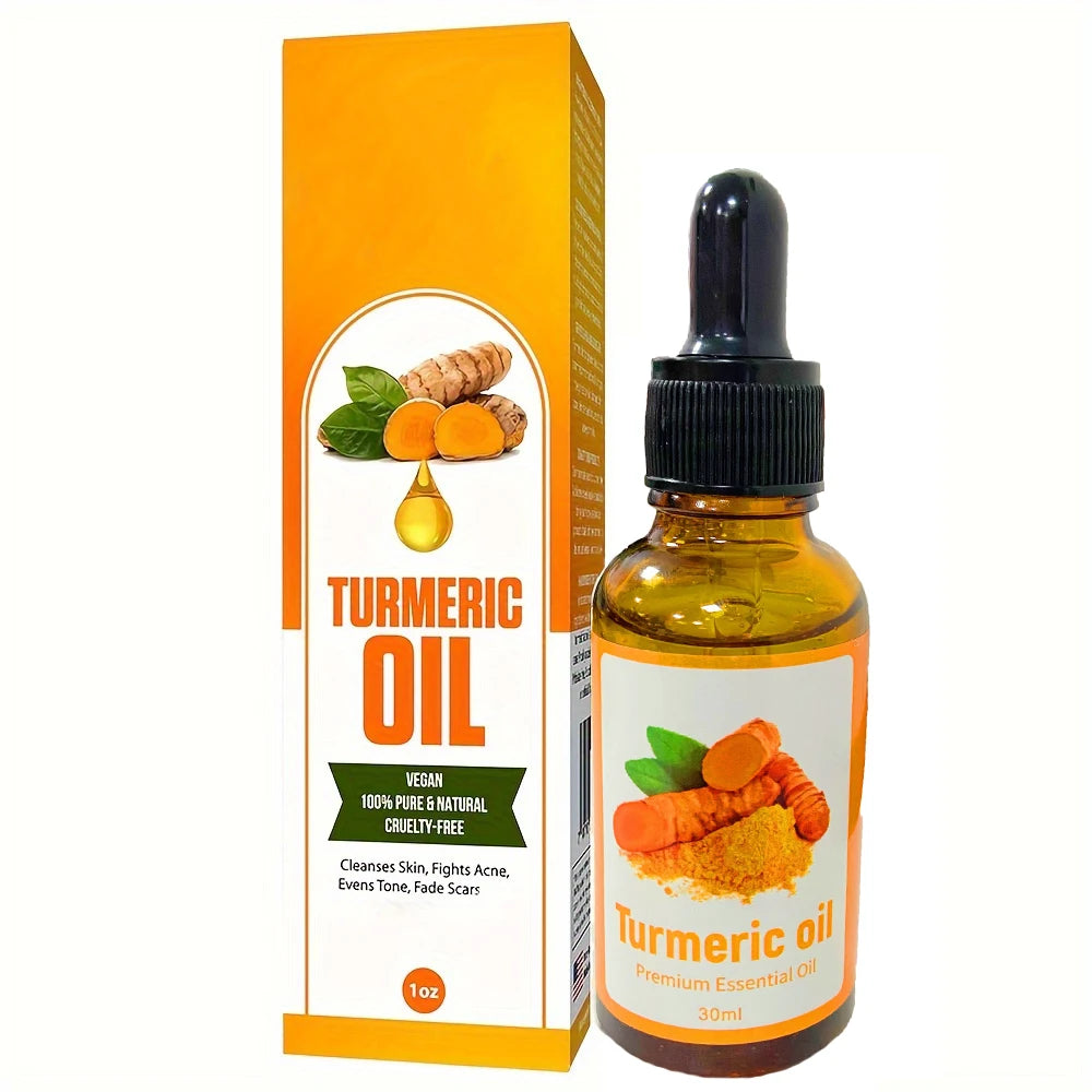 1PC Turmeric Serum for Dark Spots Corrector Serum for Face & Body, Anti Aging Facial Serum for Women Men, Reduces Hyperpigmentat